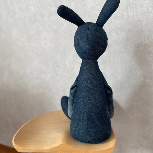 リメイクデニム うさぎi ぬいぐるみ Taya 通販 15451326｜Creema