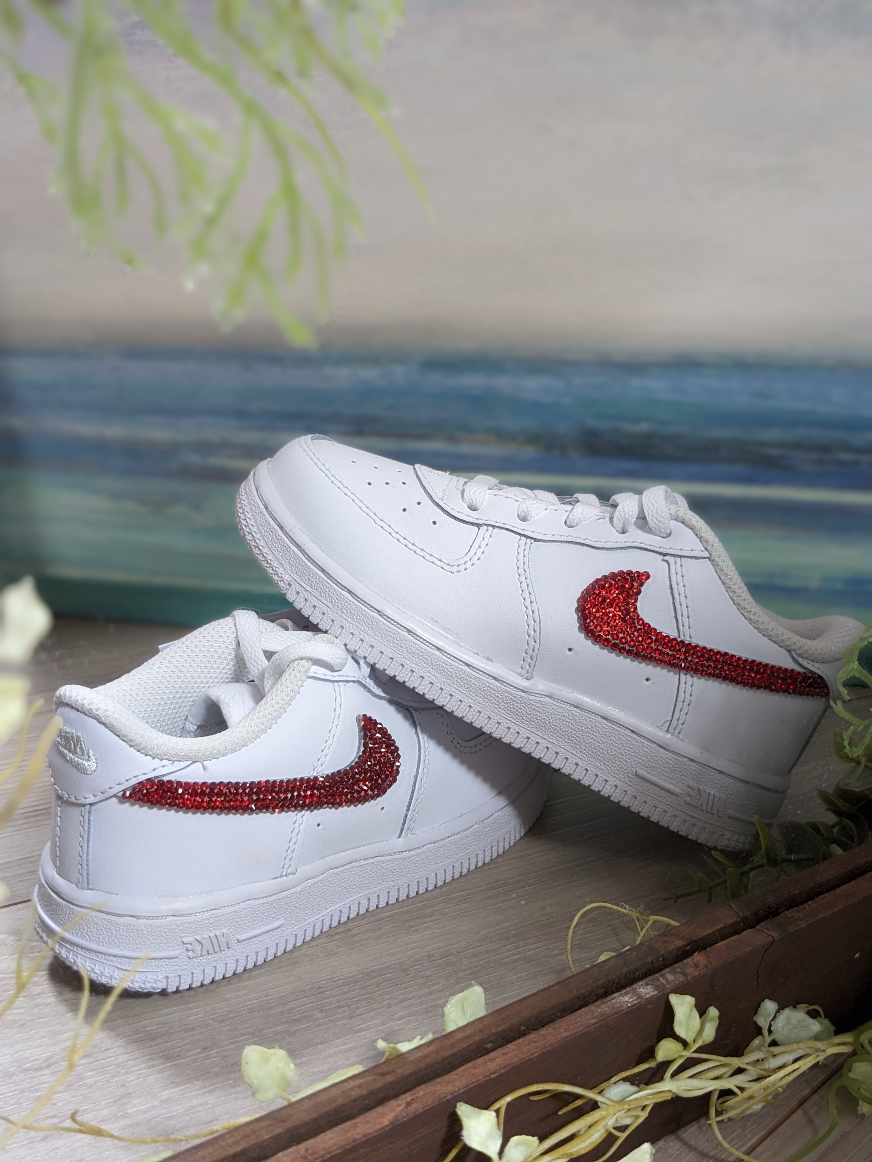 キッズNIKE force1 LE 16cm 1カラーカスタム★スニーカー込料金