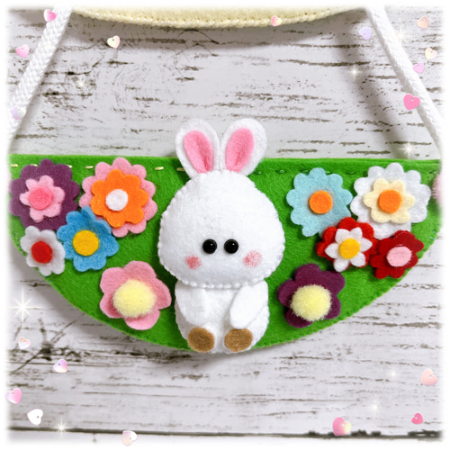 フェルトリース・フェルト飾り専用 フェルトリース✽フェルト飾り✽専用