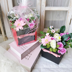 melody♪2点♡母の日の贈り物＆癒しのラベンダー♡フラワーリース♡造花 ad15ecce203b923d4a138e6cc08d30
