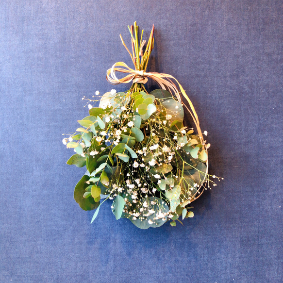 ◇ユーカリ&カスミソウのスワッグset◇ユーカリスワッグ