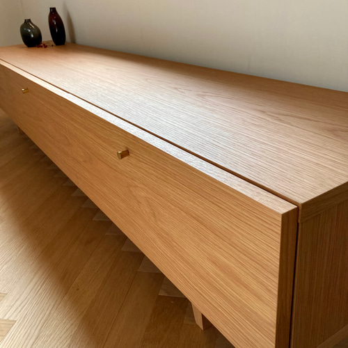 SAKURA テレビボード 180cm ナチュラルウッド（テレビボード LV