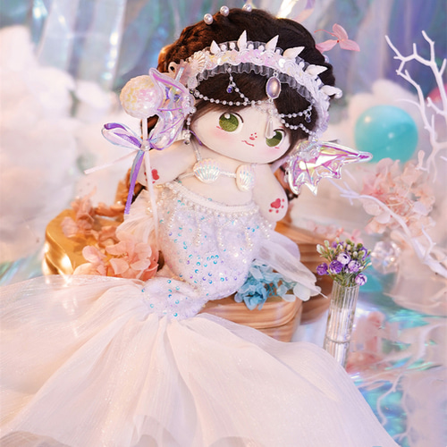 人魚姫ページ　Hey!Say!JUMP ぬいぐるみ　衣装　ぬい服 20cm着せ替えぬいぐるみ服 人魚セット 3色 着せ替え人形
