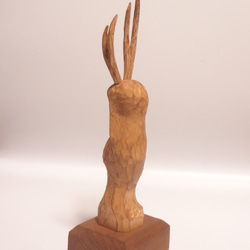 木彫刻 アート  『 祭壇の女神像 』　木彫刻　芸術  女性 ハンドメイド  手彫り 彫刻 12枚目の画像