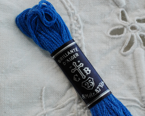 フランス　ビンテージ　メルスリー　カルティエブレッソン　赤糸　刺繍糸　裁縫　手芸 0_8c5b88a2c859153a4e716f5d6b3d