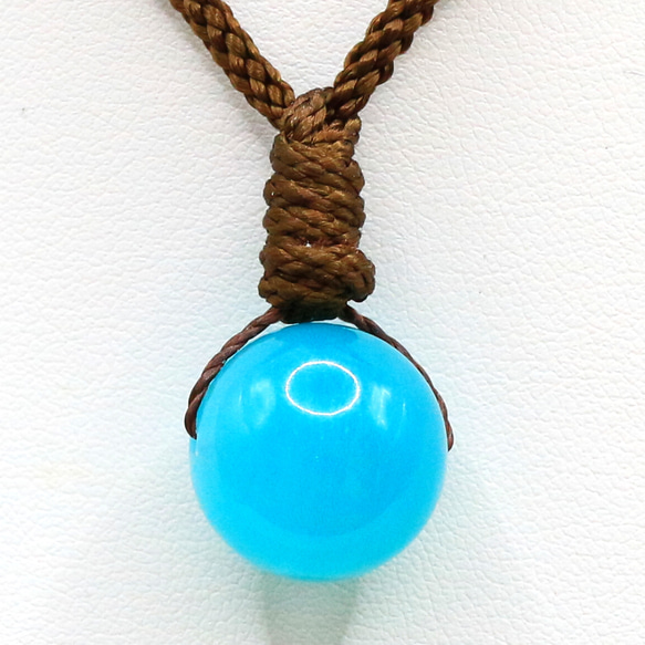 男性に人気！ アマゾナイトシリカ 16mm ビーズ トップ beads172 ネックレス ネックレス・ペンダント