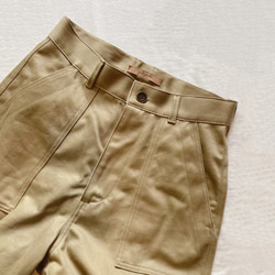 baker pants×チノクロス 3枚目の画像