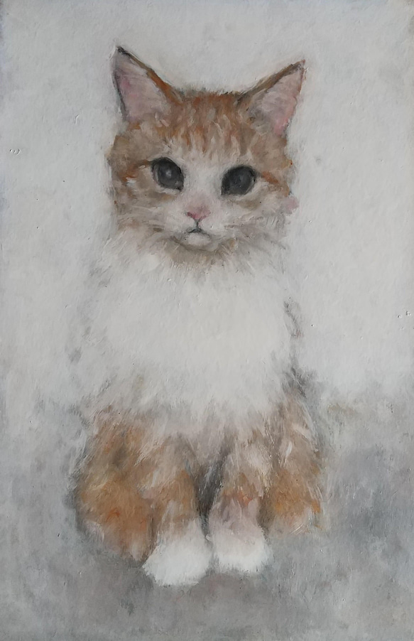 水彩画　似顔絵描きます　　(写実タイプ背景付き) 写真を模写してリアル系水彩風似顔絵を作成いたします。 | SKIMA