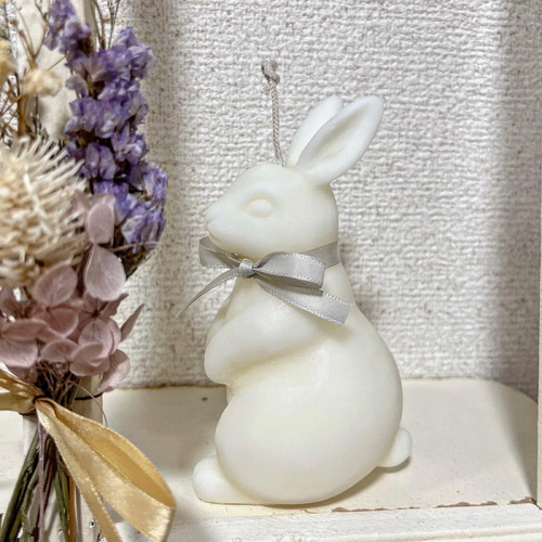 うさぎのキャンドル〉香りを選べるcandle＊ 雑貨 プレゼント