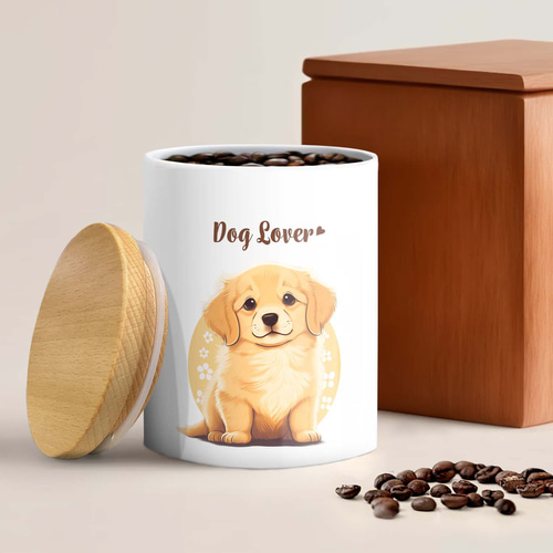 ゴールデンレトリバーー 2023新デザイン！】キャニスター 保存容器