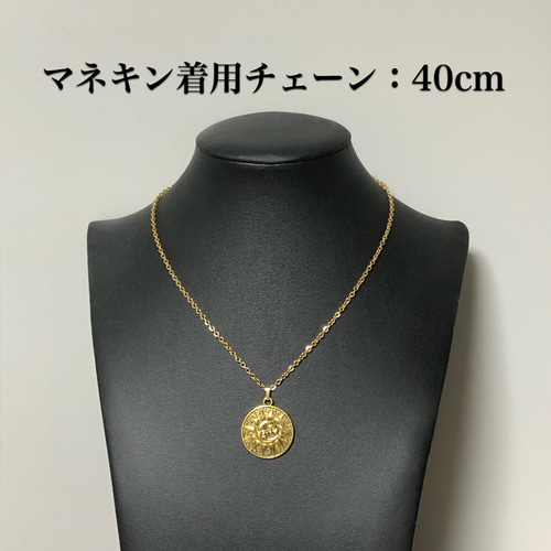 太陽と月と星 きらきらCZ ゴールド ネックレス 太陽と月と星 きらきらCZ ゴールド ネックレス