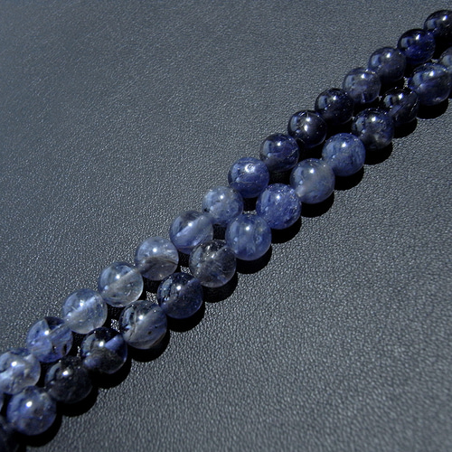 ◇ビーズ◇アイオライト 8mm 一連約38cm 天然石 SWING-HEART ◇ビーズ◇アイオライト 8mm 一連約38cm 天然石 SWING-HEART