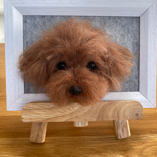 愛犬ちゃんのそっくりなリアルなペット人形をお作りします！ 羊毛