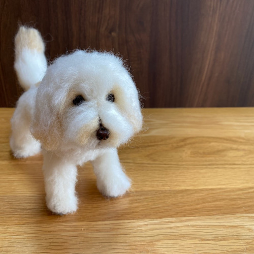 愛犬ちゃんのそっくりなリアルなペット人形をお作りします！ 羊毛