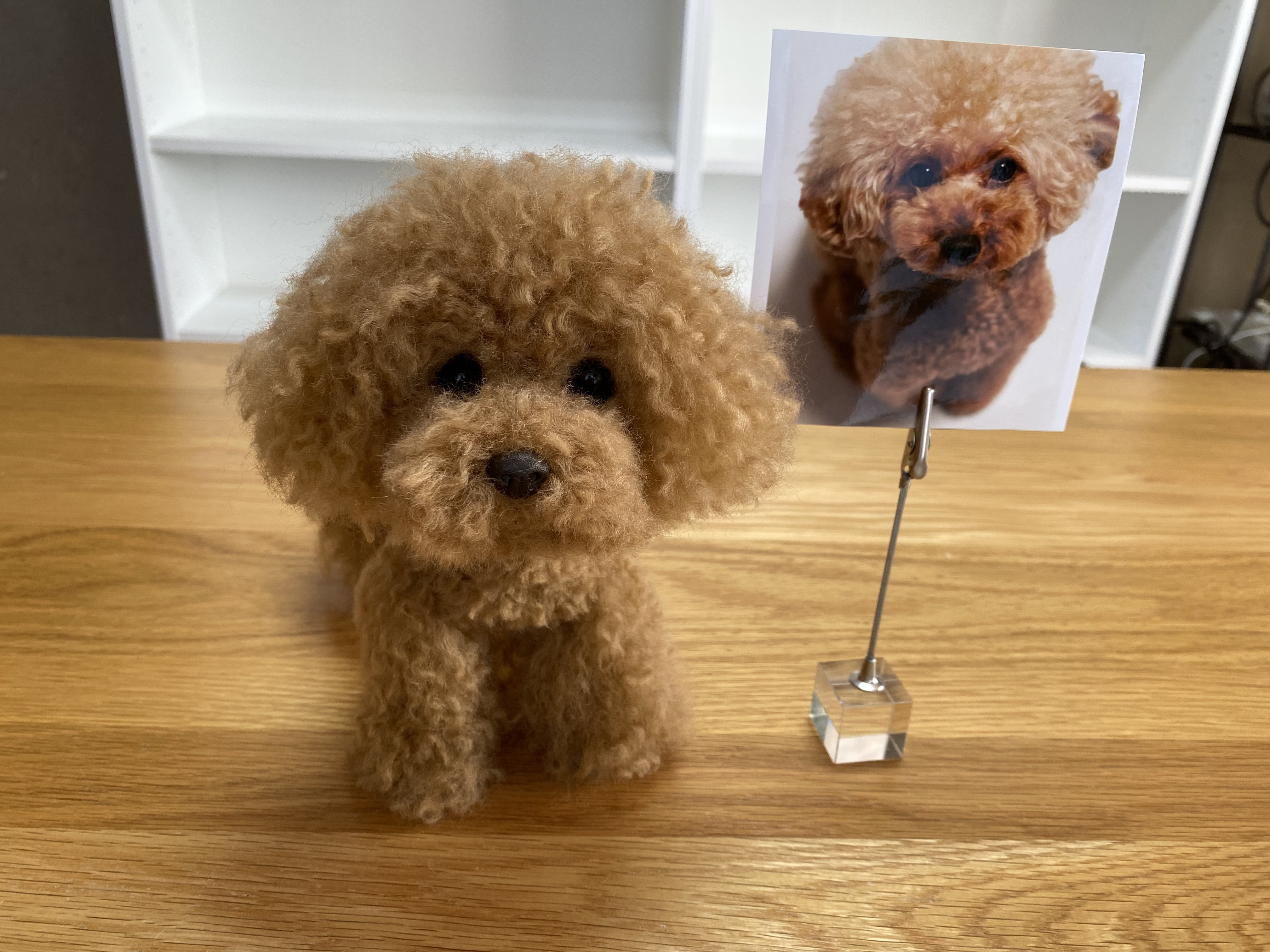 愛犬ちゃんのそっくりなリアルなペット人形をお作りします