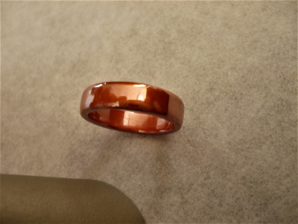 指輪　(9号)　緋銅　銅（R5005） 1枚目の画像