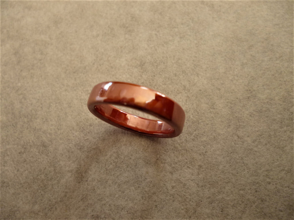指輪　(11号)　緋銅　銅（R5007） 1枚目の画像
