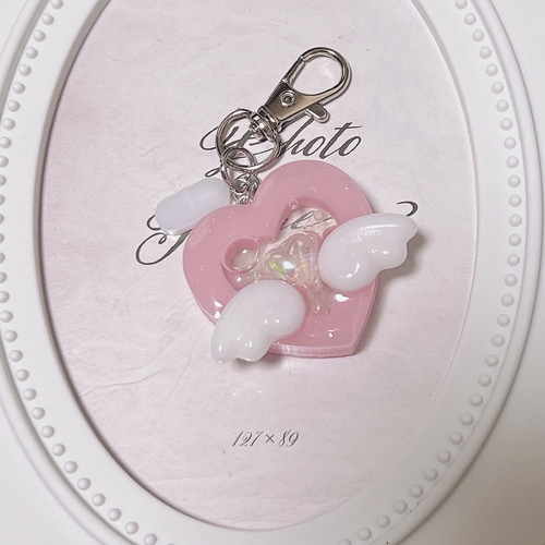 No．10 水色 ピンク 2点セット♡ 天使 羽 ハートシェイカー