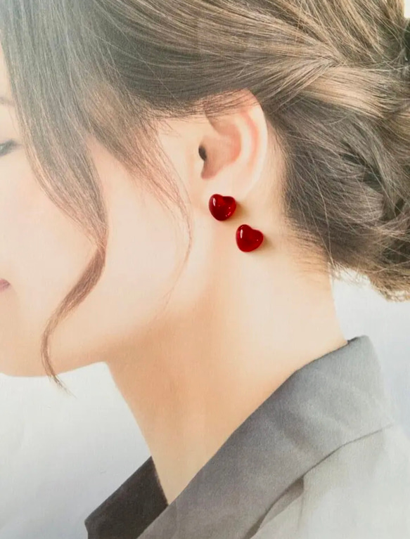 ワンコイン♡アクセサリーセット（red） 5枚目の画像