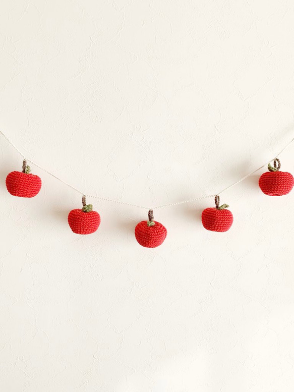 appleガーランド 1枚目の画像