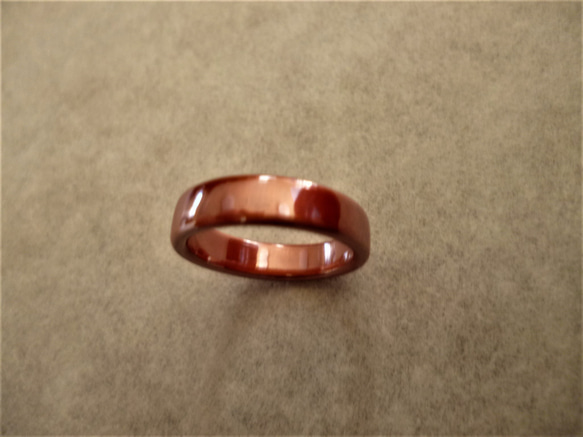 指輪　(12号)　緋銅　銅（R5009） 2枚目の画像