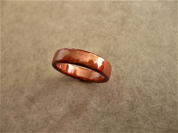 指輪　(13号)　緋銅　銅（R5011) 1枚目の画像