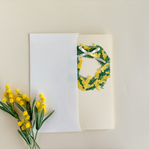 特集掲載・リニューアル!】〈縦長タイプ〉コンパクトな寄せ書きカード  