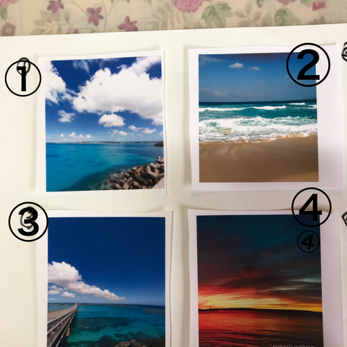 万華鏡☆海の色☆ブルー系☆宮古島 直径25mm (小) その他インテリア