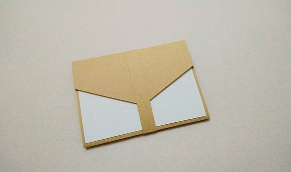 手作りカード 封筒型 オルガンカード バースデーカード 祝福カード ユニバーサルカード スポット・予約 2枚目の画像