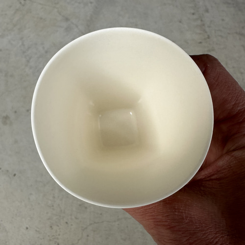 薄造り白磁杯3種セット（粉雪・みぞれ・薄氷） おちょこ・ぐい呑み