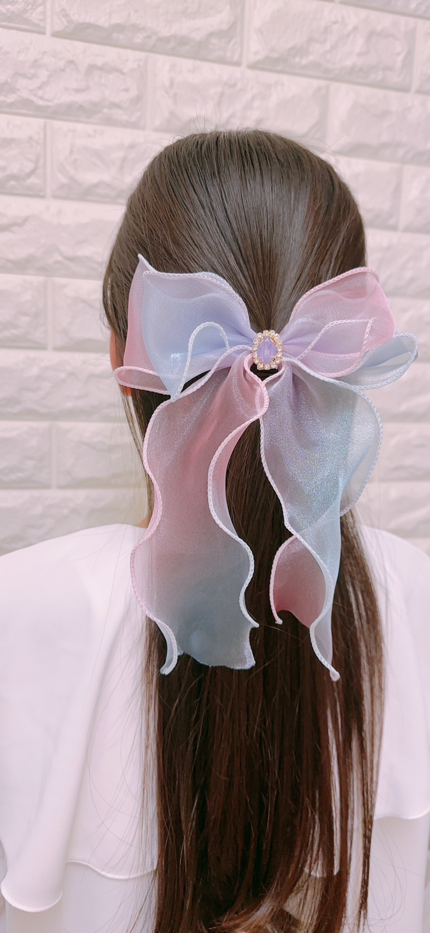 No.24リボンヘアゴム☆ハンドメイド☆ホワイトウールエッジ☆ネイビー系 楽天市場】【 ヘアゴム キッズ 】グログラン 無地 リボン