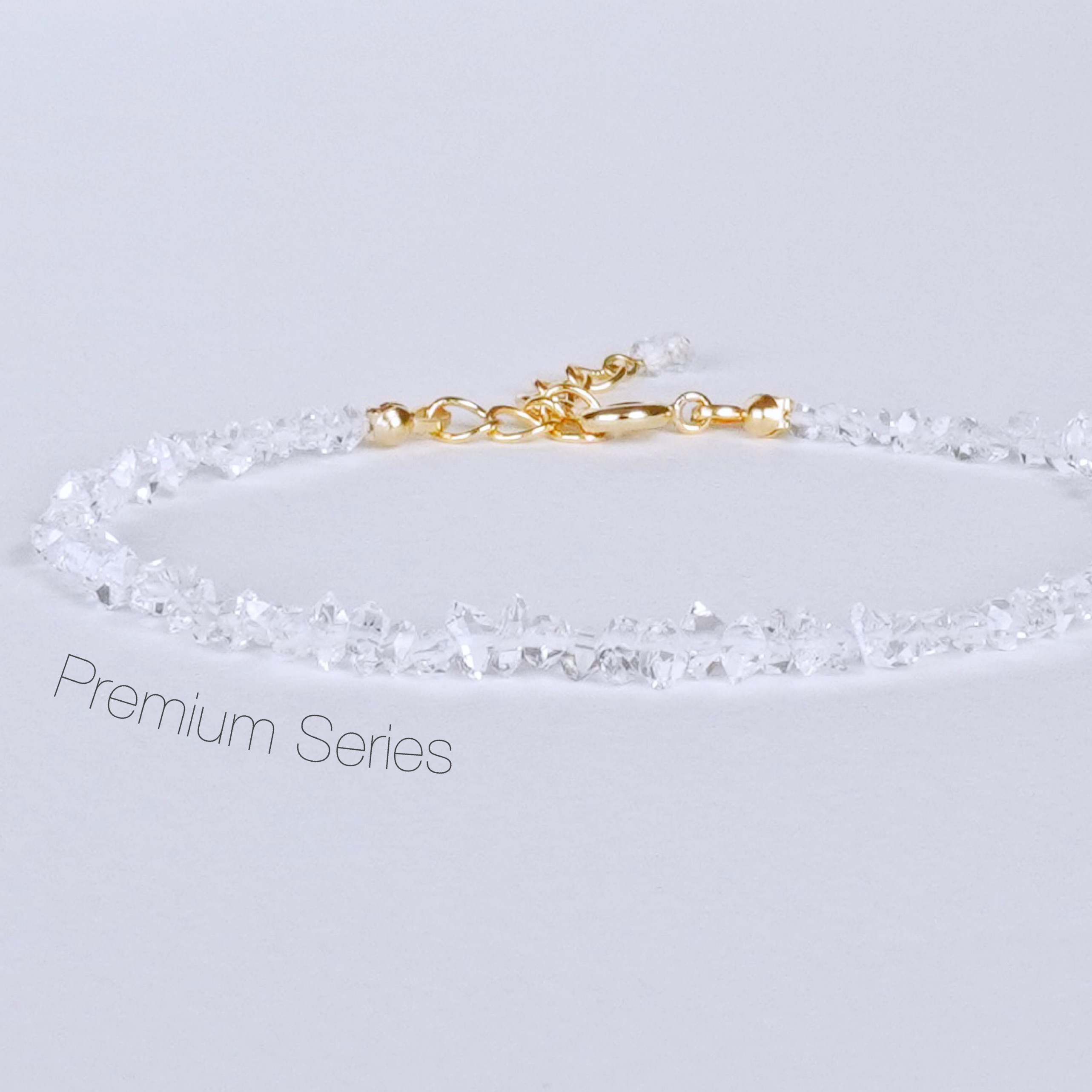 Premium Series✴︎ハーキマーダイヤモンドのブレスレット