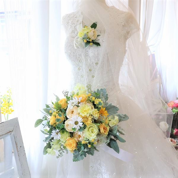 ボリューム感！　クラッチブーケ　前撮り　フォトウェディング　320