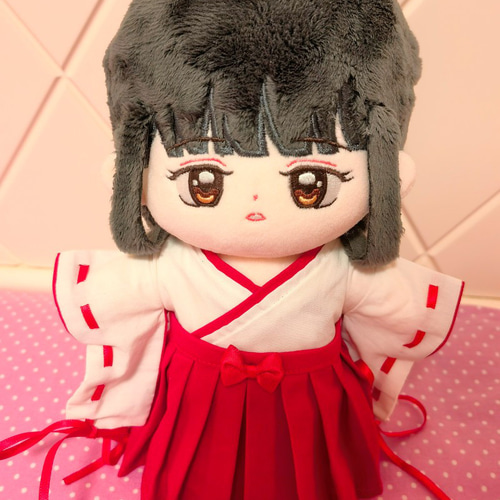 15cm/20cmぬいぐるみ服 着せ替えぬいぐるみ かわいい 神聖巫女 ぬい服