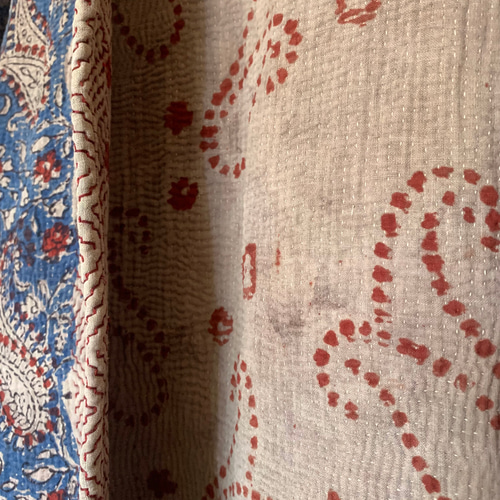 Special Embroidered Vintageラリーキルト ラリーキルト リバーシブル