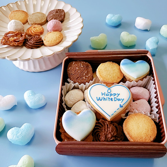 ジュン ホワイトデー缶 ホワイトデークッキー缶 クッキー CAN-tasticcookies! 通販
