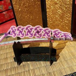 藤刀　桃×紫 1枚目の画像