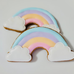 『雨のあとには虹がでる』クッキー型　クッキーカッター 5枚目の画像