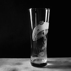 【個性杯客製】魔幻森林系列 - 蘑菇 曲線杯 可配對 客定手工雕圖/刻字 第3張的照片