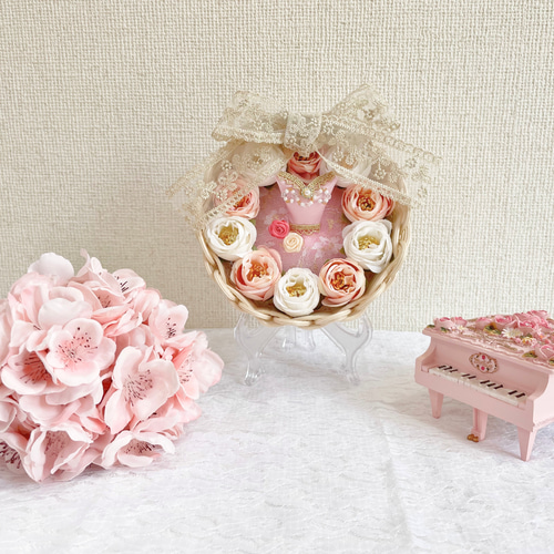 残りわずか／発表会のプレゼントに♡】バレエチュチュ×フラワー