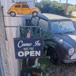 おんばろ！！ ワーゲンビートル サーフショップ クラッシックカー 壁掛け看板 おんばろ！！ ワーゲンビートル サーフショップ クラッシックカー