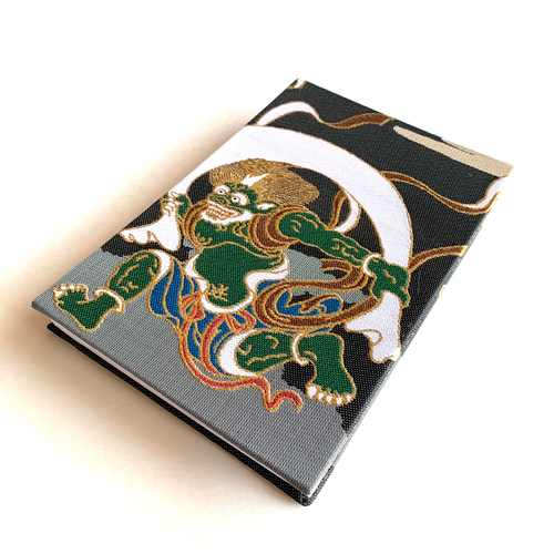 織物　風神雷神図　額装 西陣織 国宝 俵屋宗達『風神雷神図』額装 | 東京書芸館公式通販