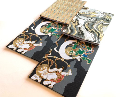 美品 掛け軸 西陣織 俵屋宗達 風神雷神図 刺繍 年中掛け Amazon.co.jp: 掛け軸 風神雷神図 西陣織 俵屋宗達 軸装 茶道具 掛軸