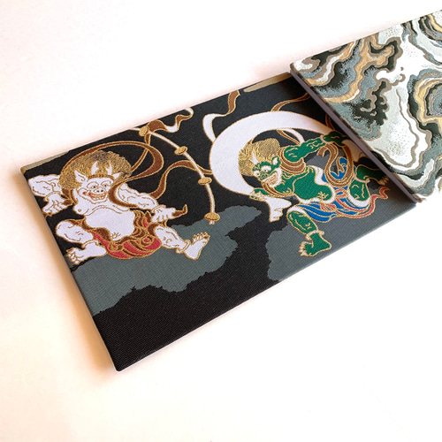 風神雷神図』 風神雷神御朱印帳 見開き御朱印帳 B5サイズ 風神雷神