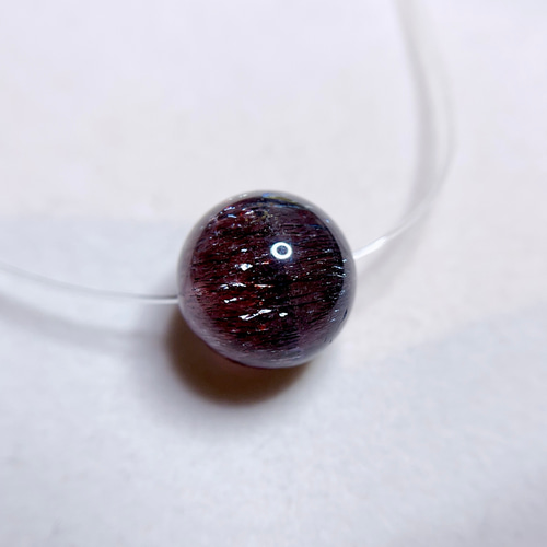 13.3mm 天然無処理 スーパーセブン 丸玉 ビーズ 天然石屋 通販  