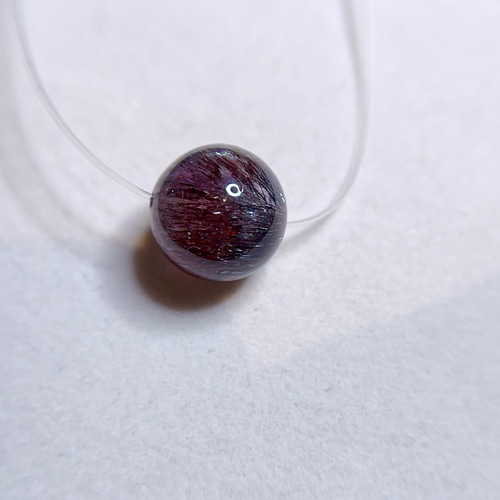 13.3mm 天然無処理 スーパーセブン 丸玉 ビーズ 天然石屋 通販  