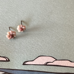 ハワイアンニイハウ＊モミシェル＆カヘレラニシェルイヤリング ピアス