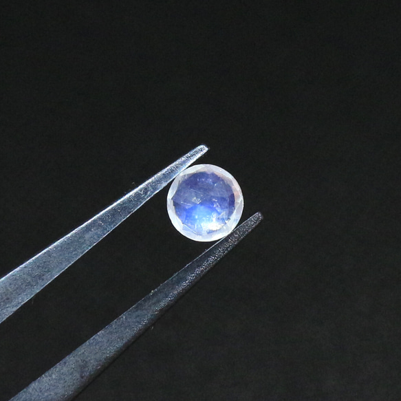 AG-L-104 天然石 ルース 素材 ブルームーンストーン 約0.8ct 9枚目の画像