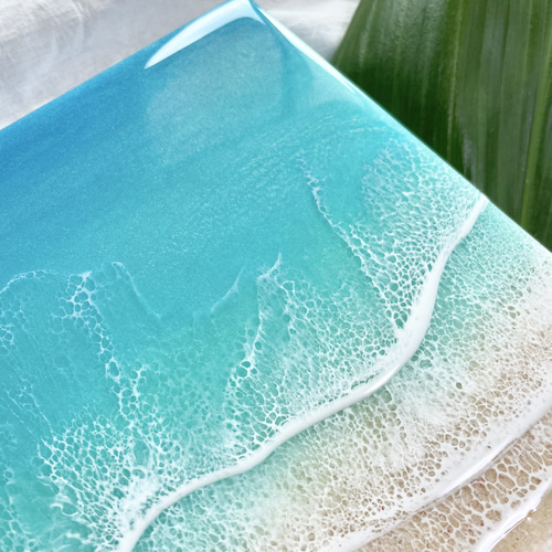 Beach art 海レジン レジンアート 絵画 FLUID （フルイド） 通販