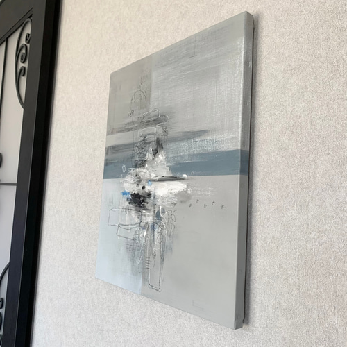現代アート 45.5×38㎝ 大きめ モダン アートパネル 絵画 抽象画